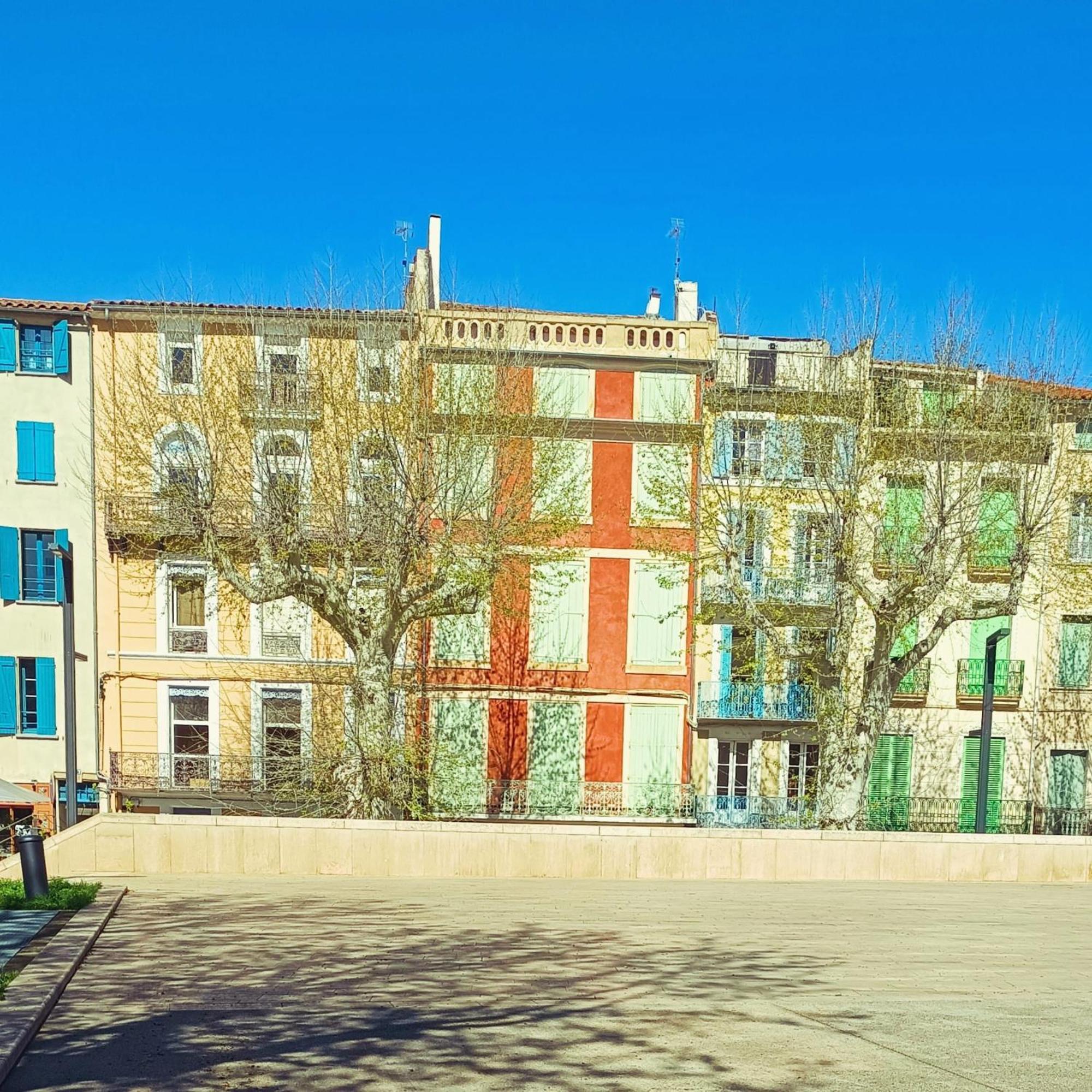 Narbonne Studio Lamarobile Avec Jardin Et Terrasse Proche Des Grands Buffets, Du Centre Ville Et De La Gare מראה חיצוני תמונה